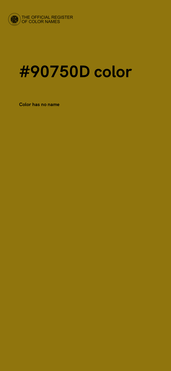 #90750D color image