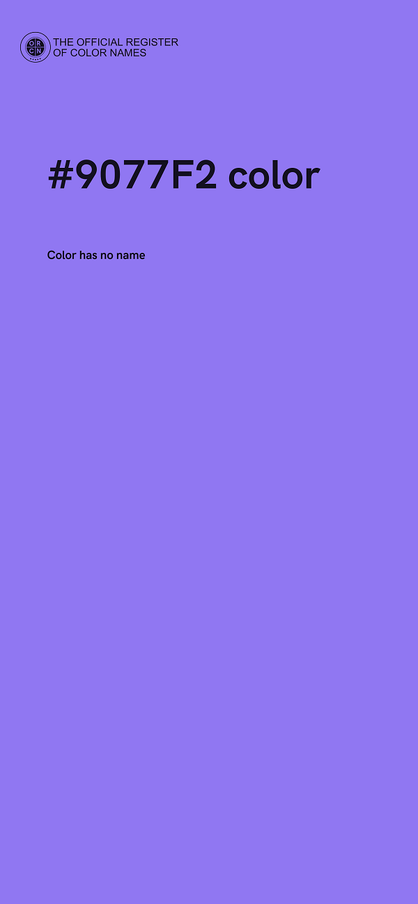 #9077F2 color image