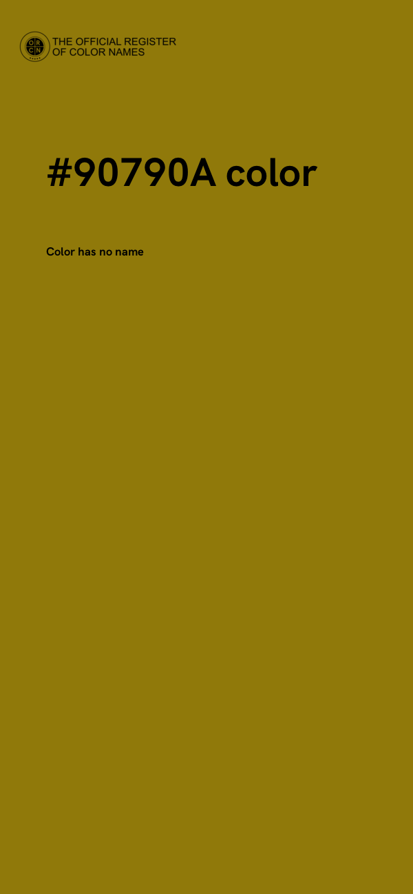 #90790A color image