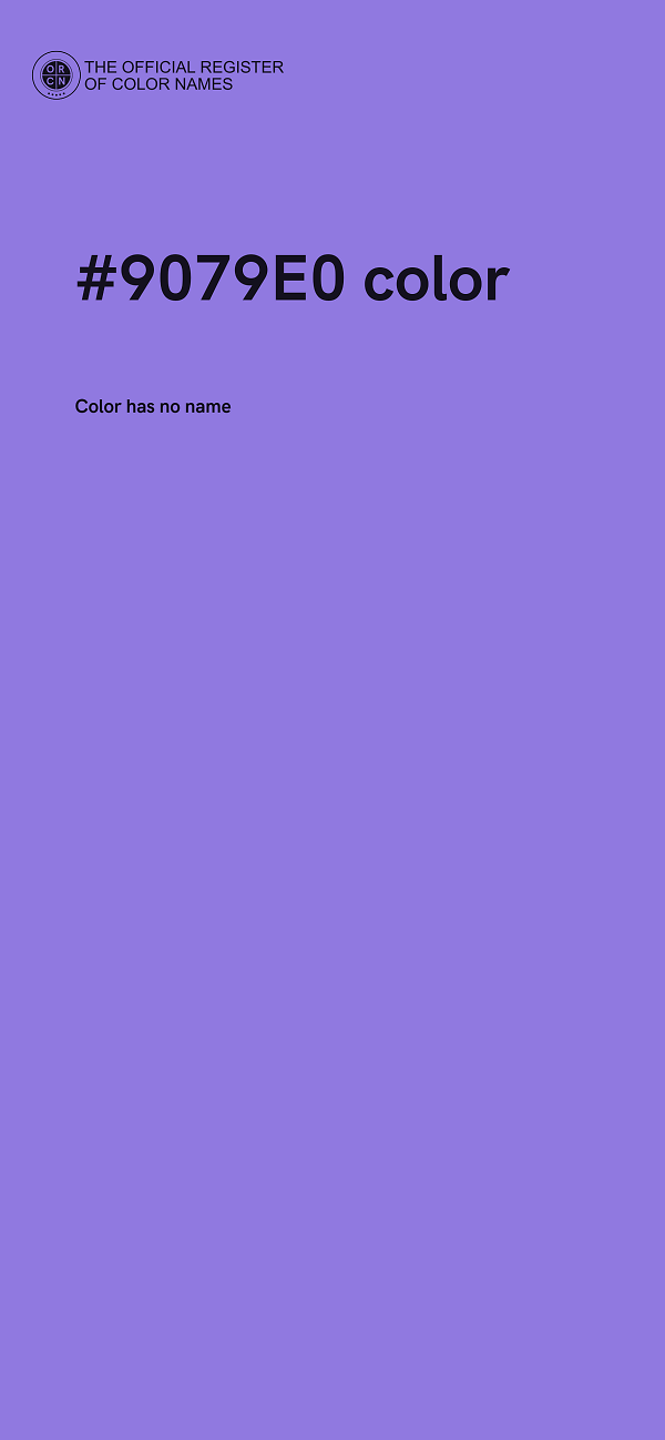 #9079E0 color image