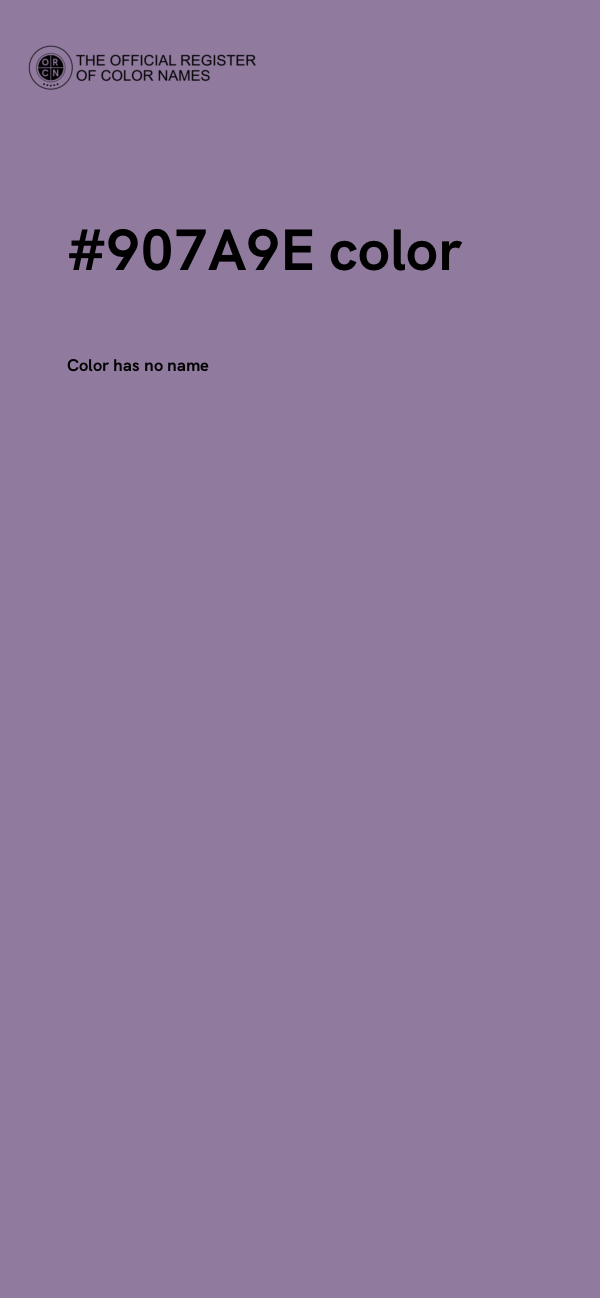 #907A9E color image