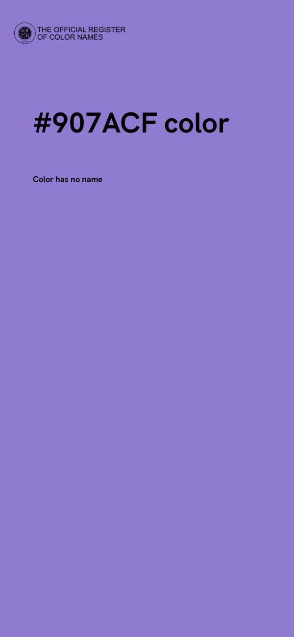 #907ACF color image