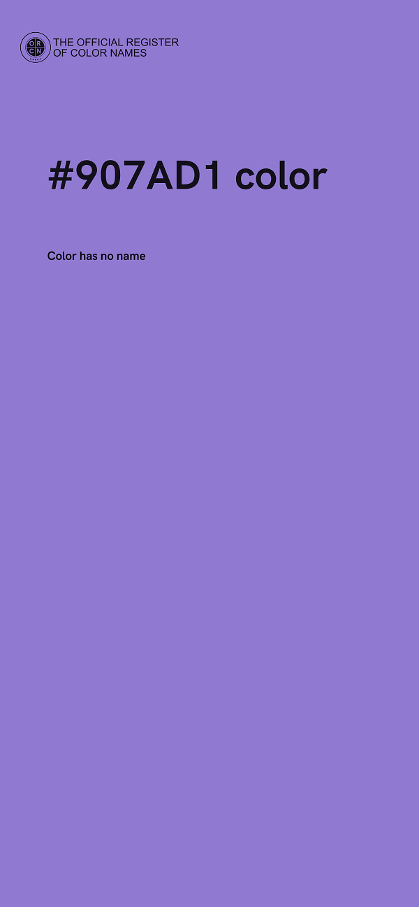 #907AD1 color image