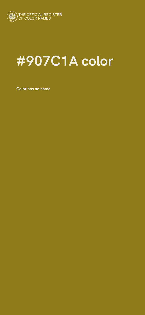 #907C1A color image