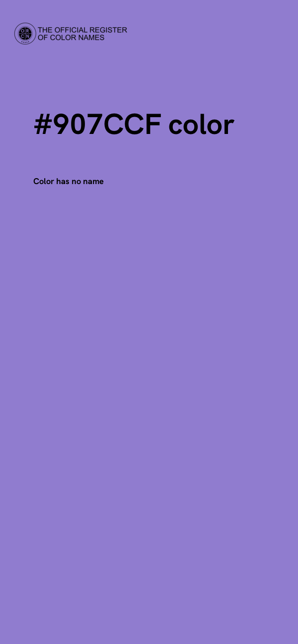 #907CCF color image