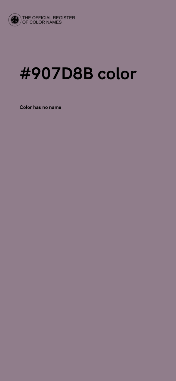 #907D8B color image
