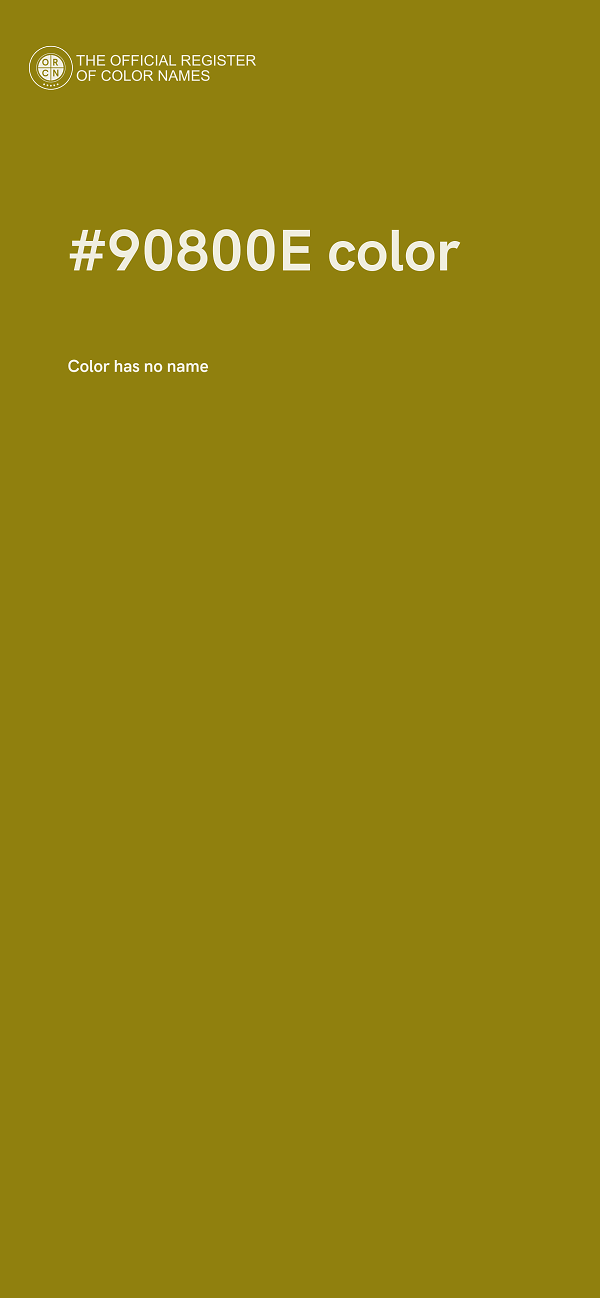 #90800E color image