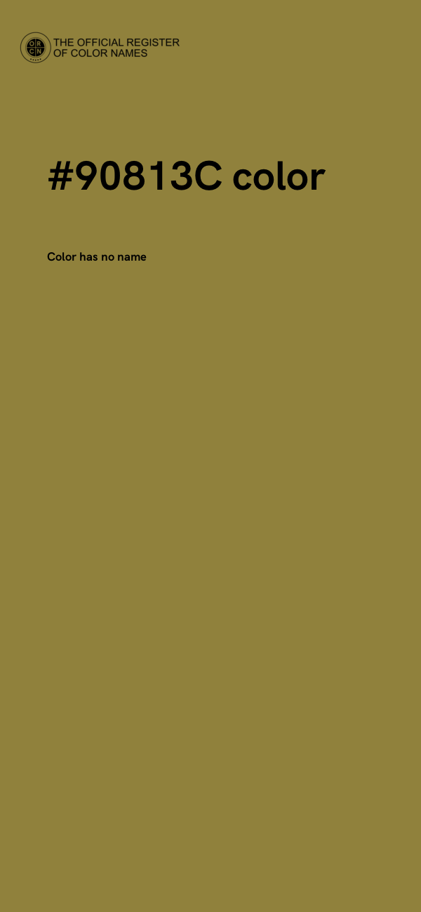 #90813C color image