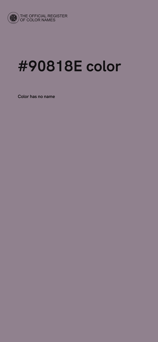 #90818E color image