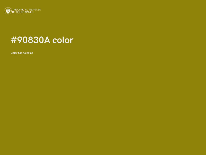 #90830A color image