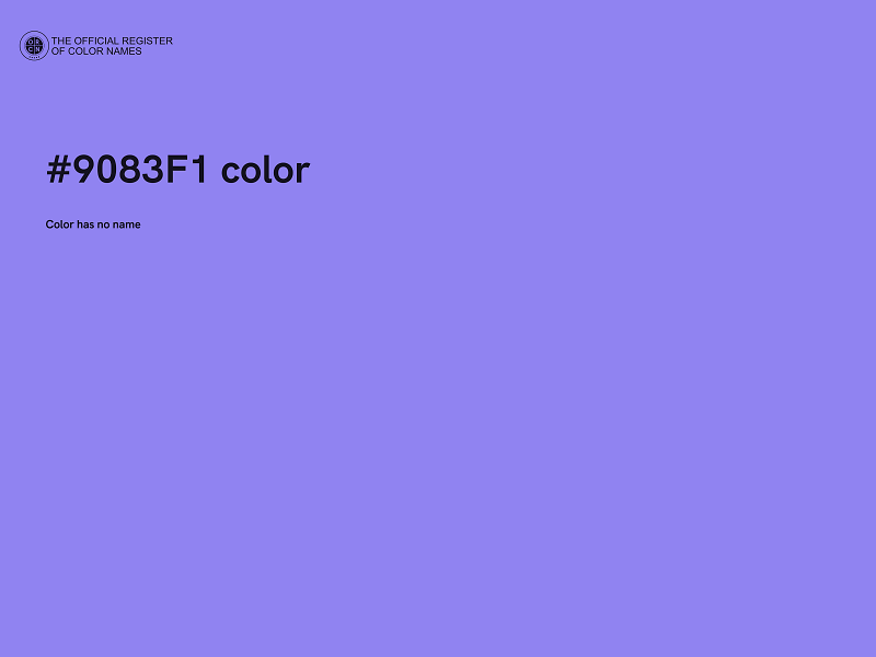 #9083F1 color image