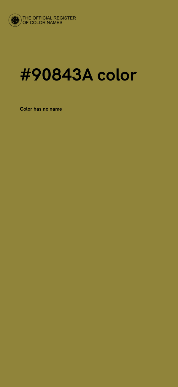 #90843A color image