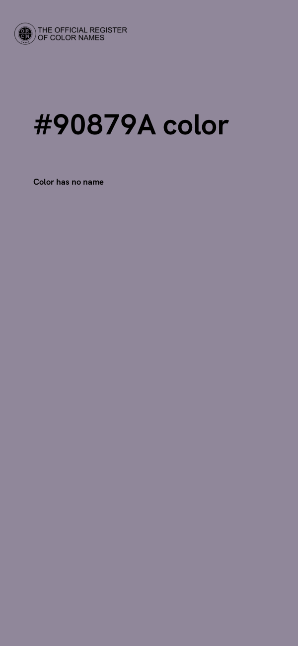 #90879A color image