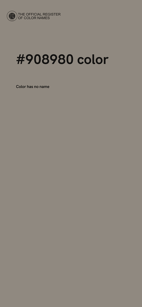 #908980 color image