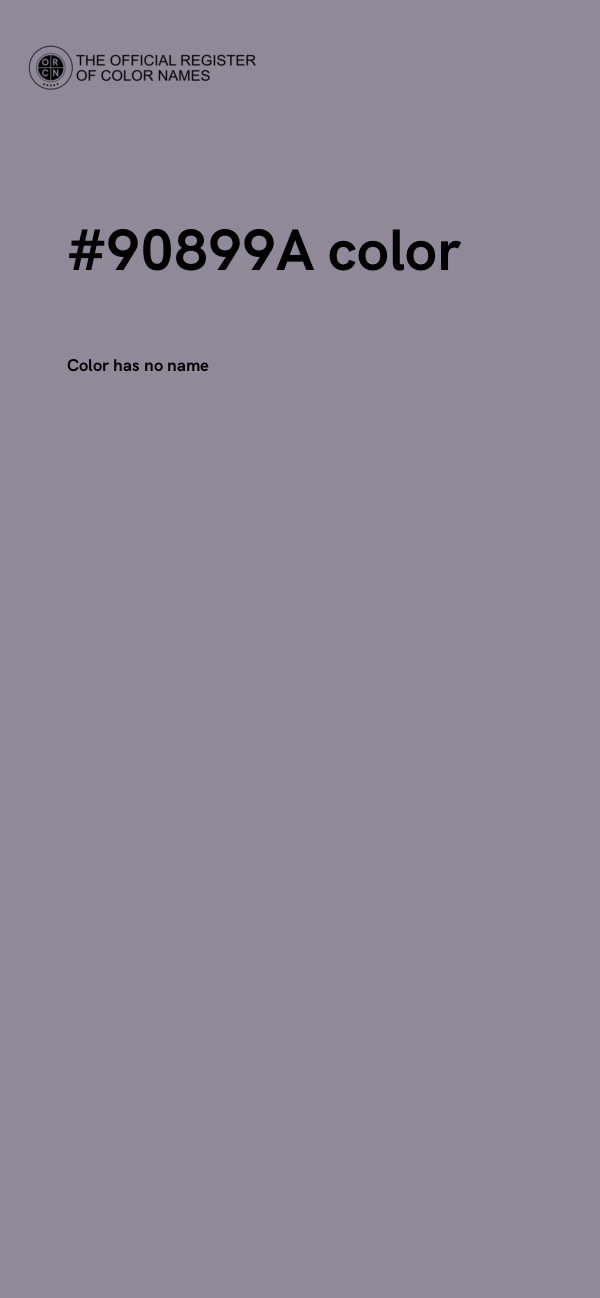 #90899A color image