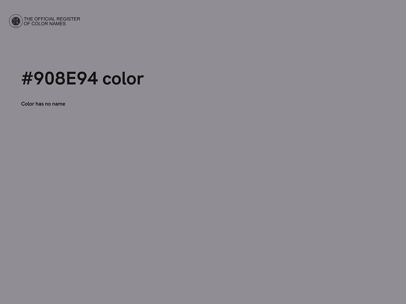 #908E94 color image
