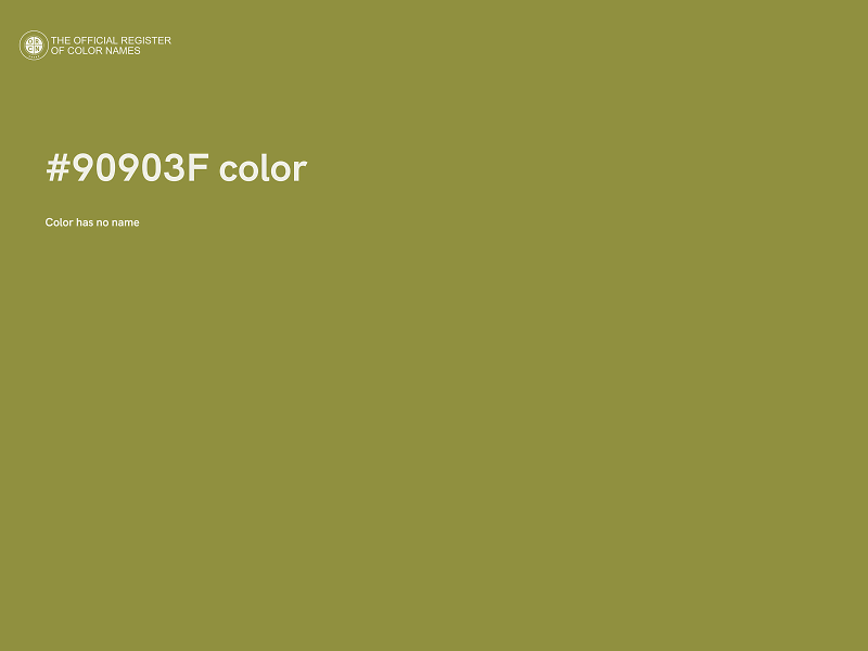 #90903F color image