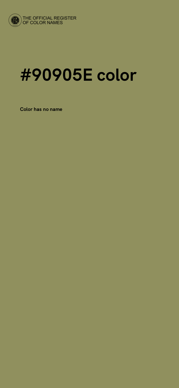 #90905E color image