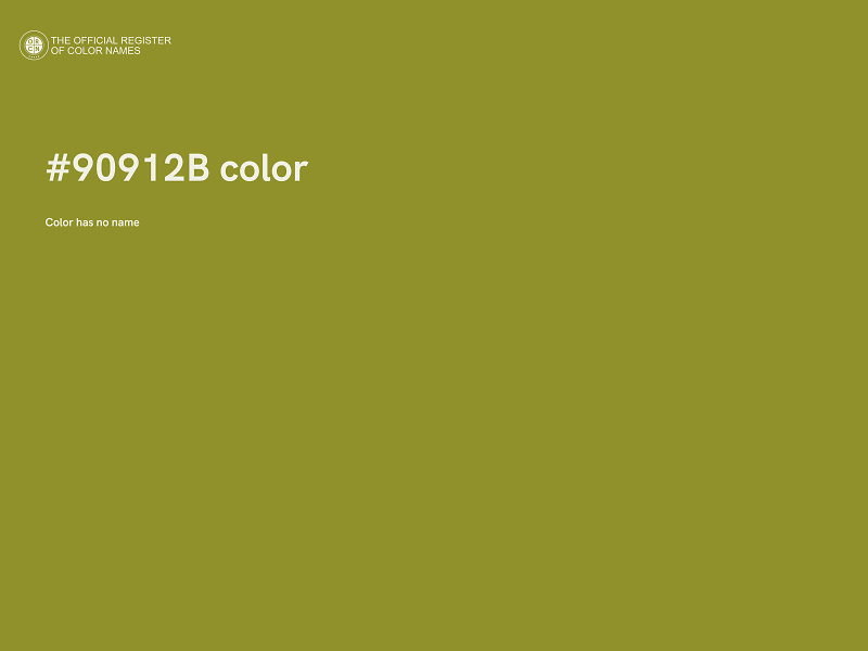 #90912B color image