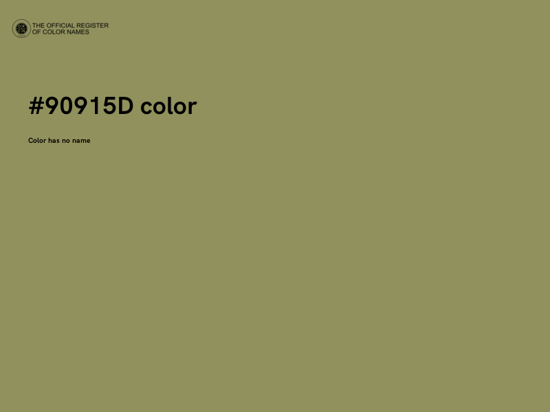 #90915D color image