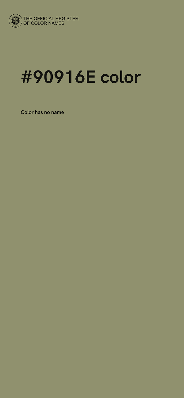 #90916E color image