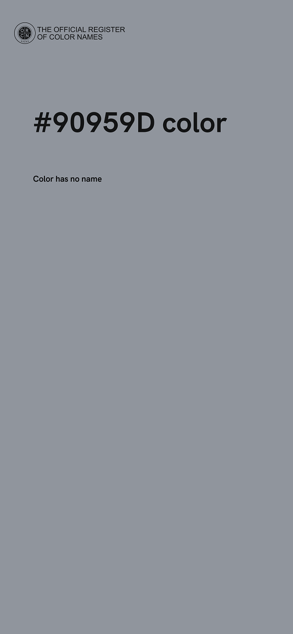 #90959D color image
