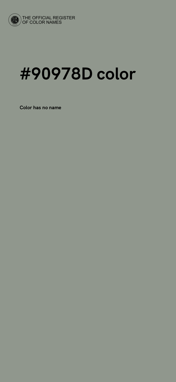 #90978D color image