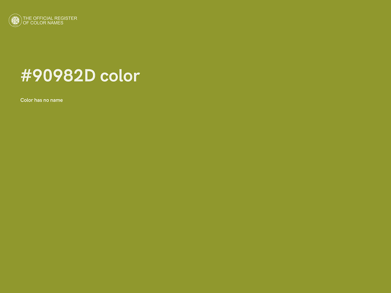 #90982D color image