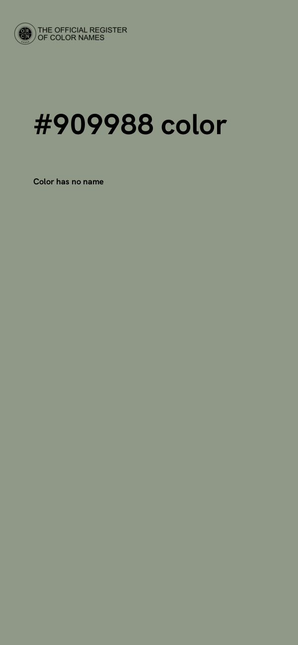 #909988 color image