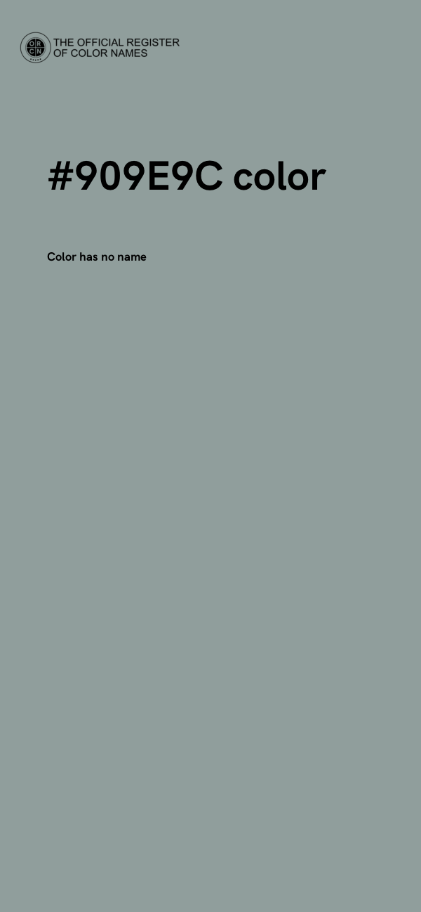 #909E9C color image