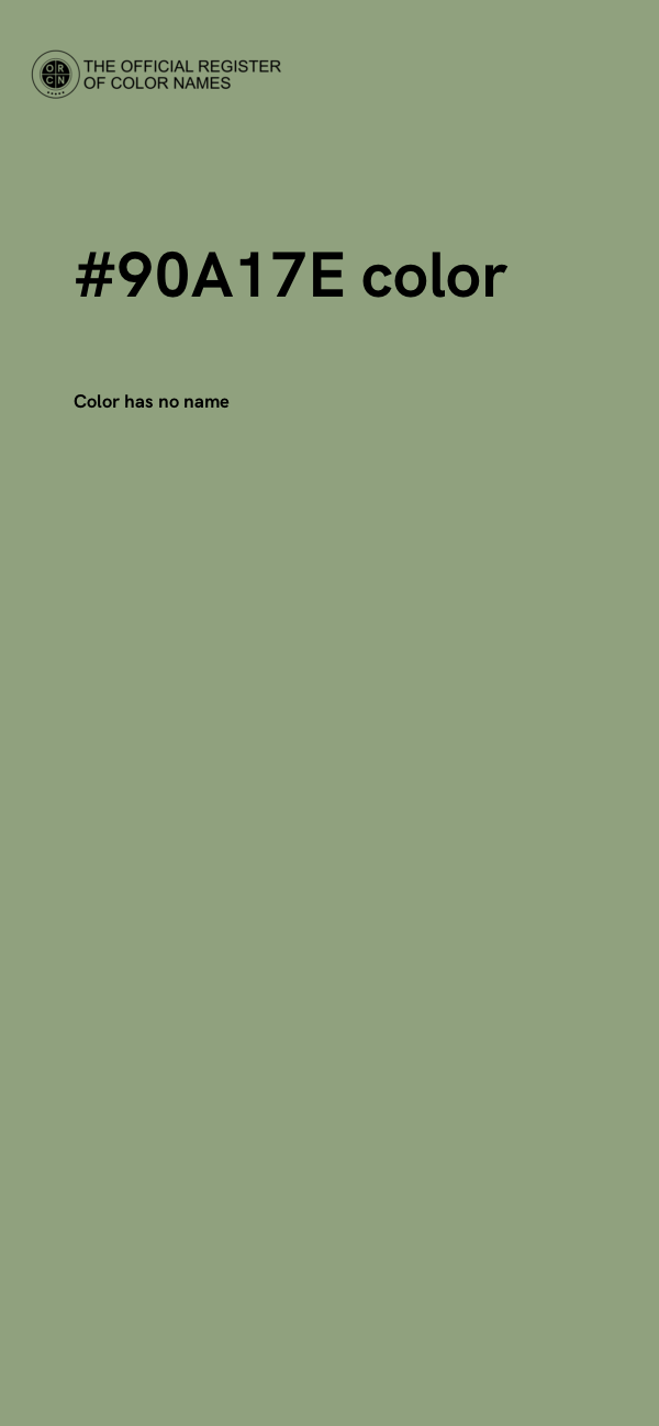 #90A17E color image