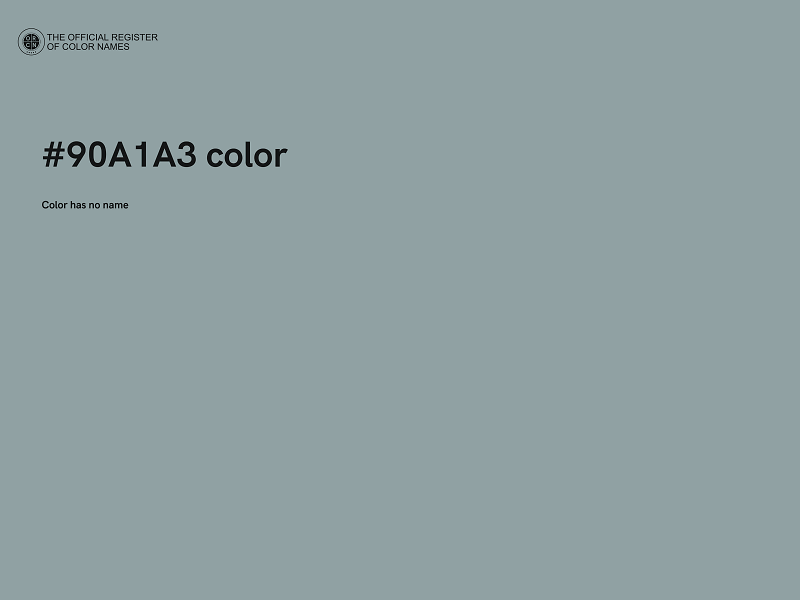 #90A1A3 color image