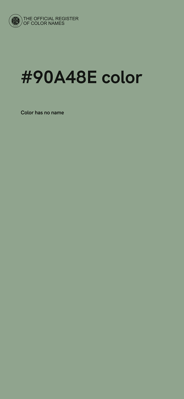 #90A48E color image