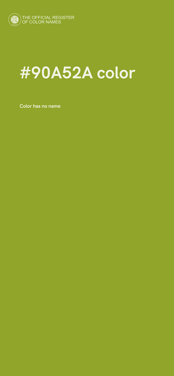 #90A52A color image