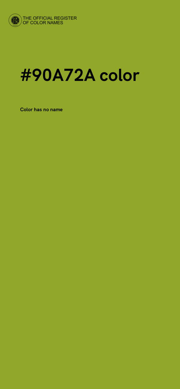 #90A72A color image