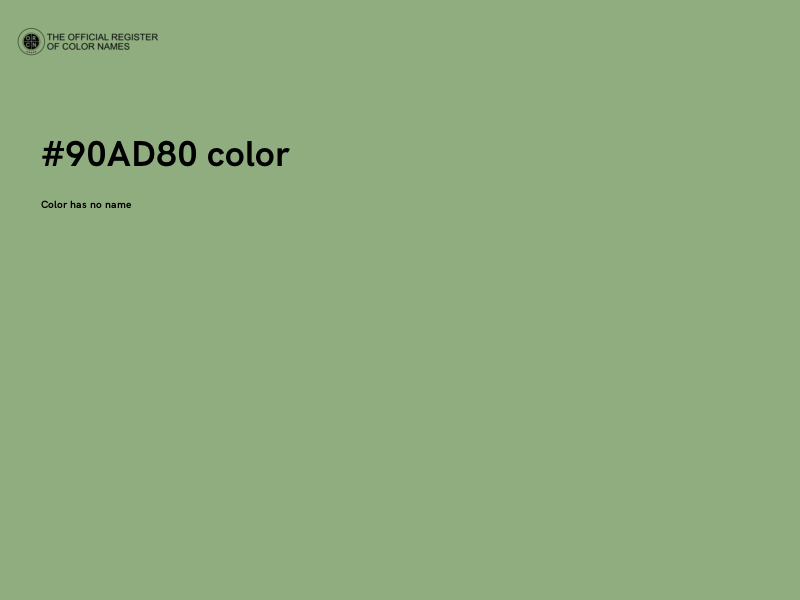 #90AD80 color image