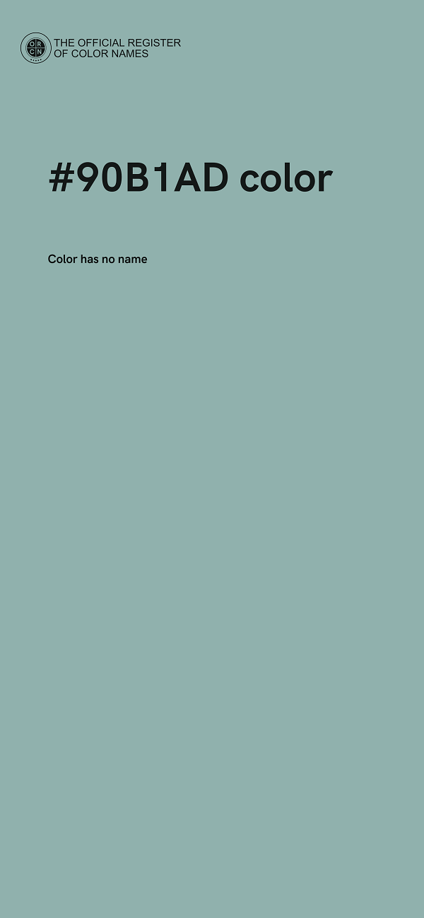 #90B1AD color image