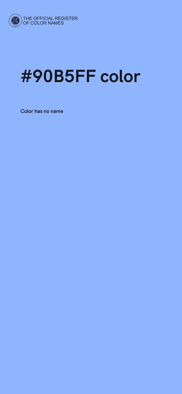 #90B5FF color image
