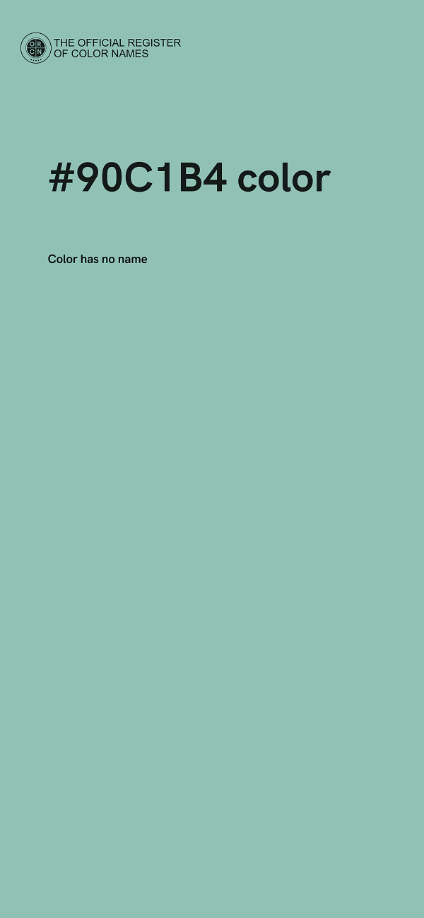 #90C1B4 color image