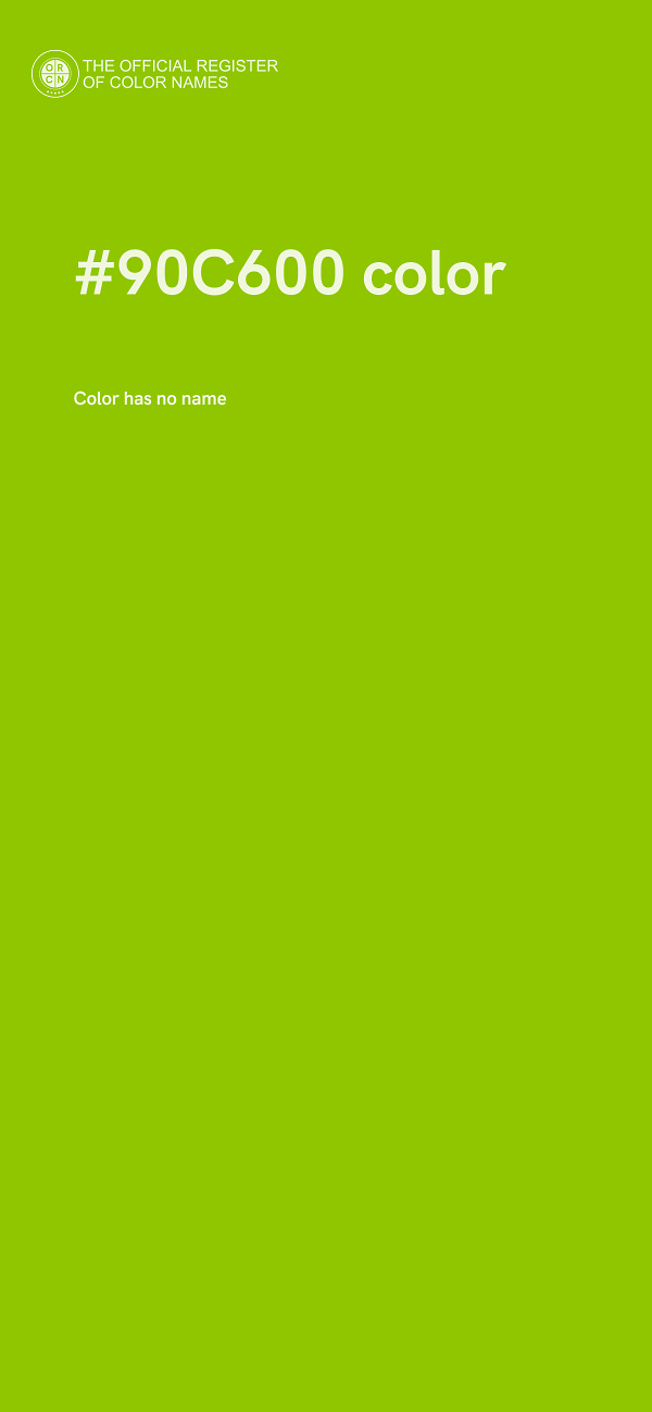 #90C600 color image
