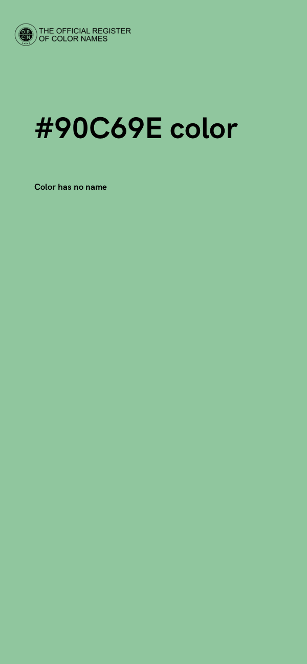 #90C69E color image