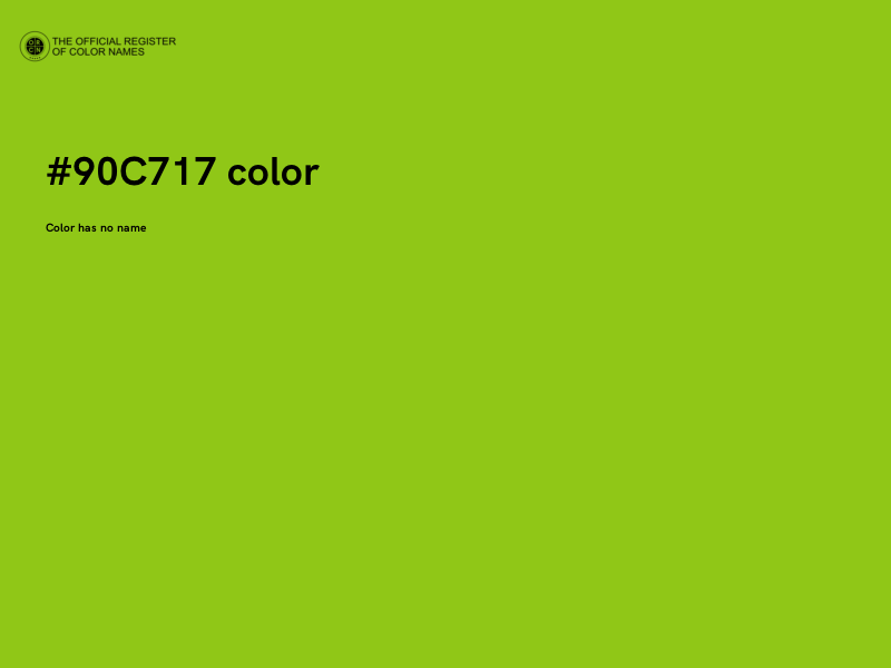 #90C717 color image