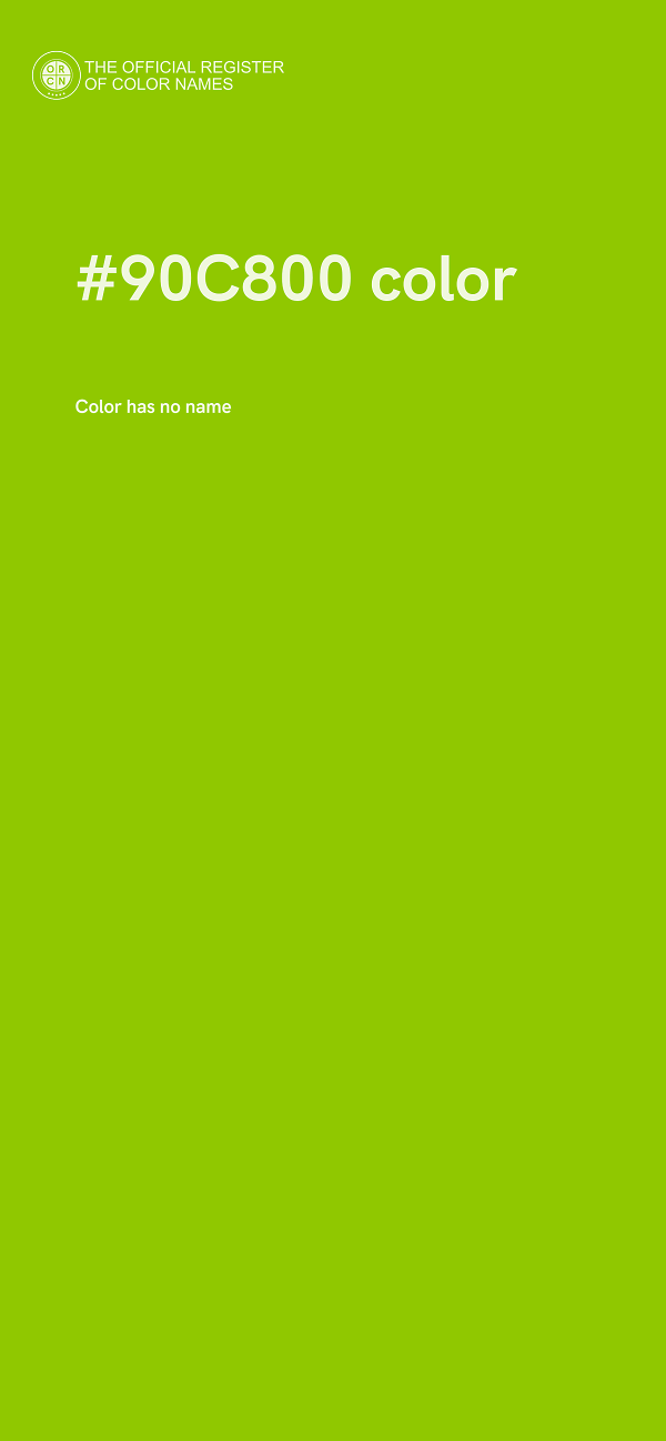#90C800 color image
