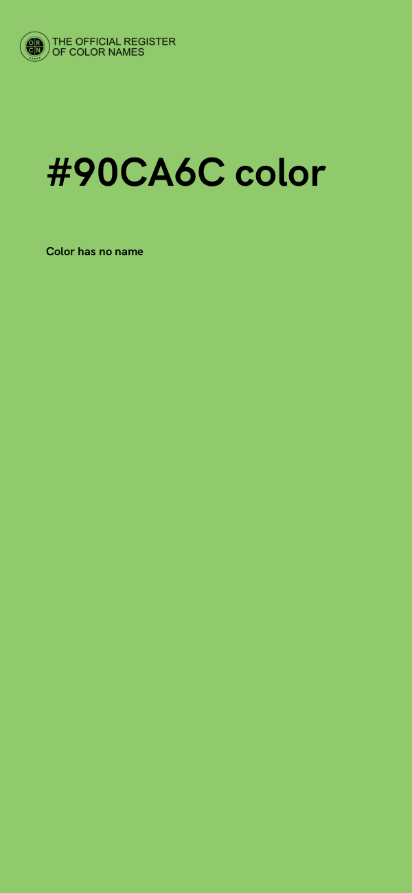 #90CA6C color image