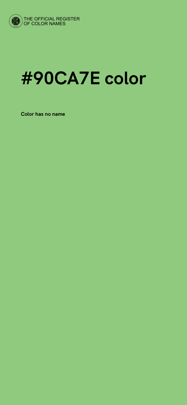 #90CA7E color image