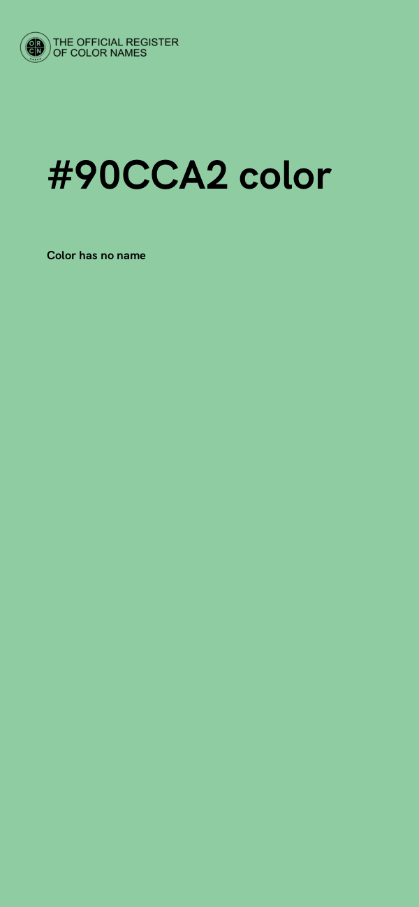 #90CCA2 color image