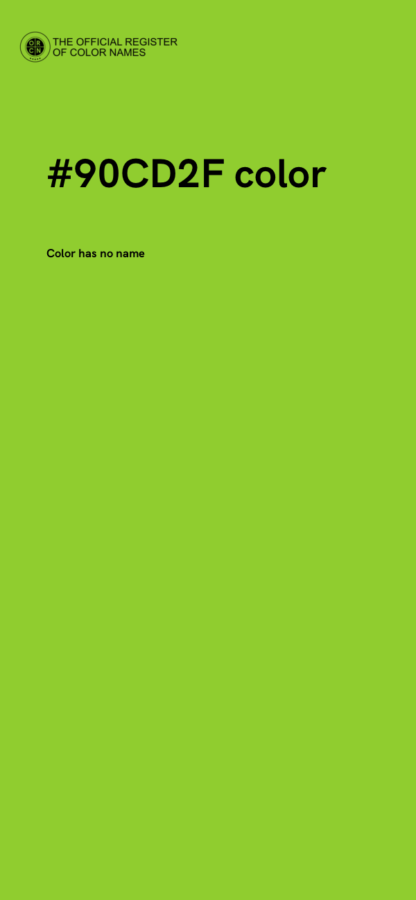 #90CD2F color image