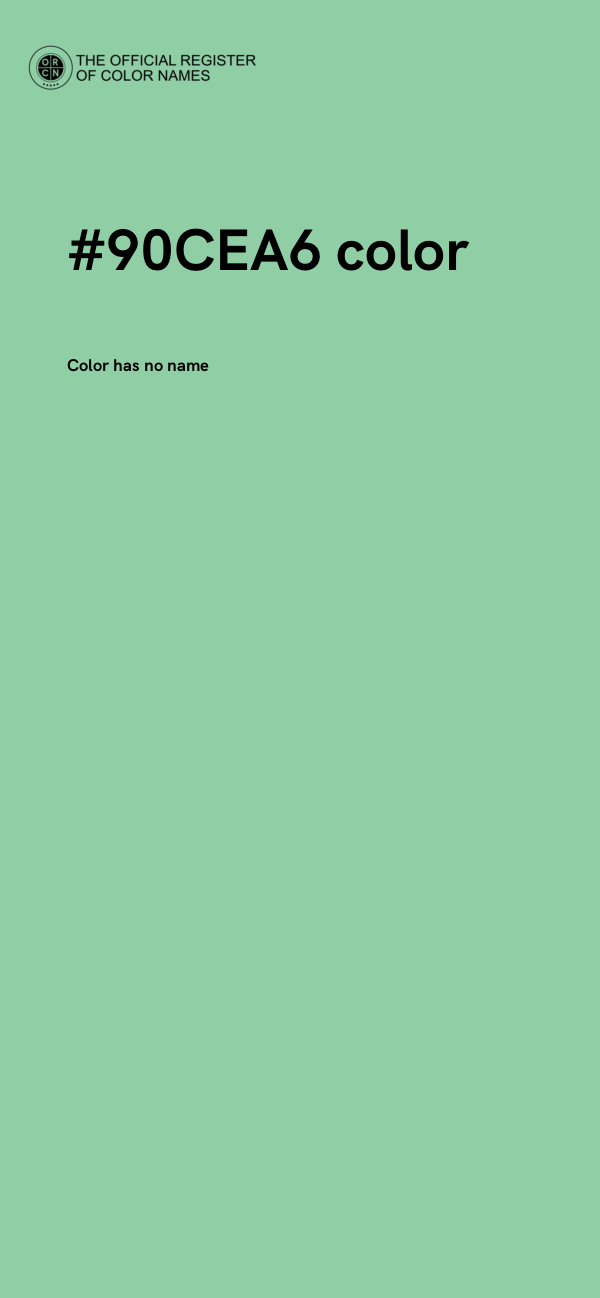 #90CEA6 color image