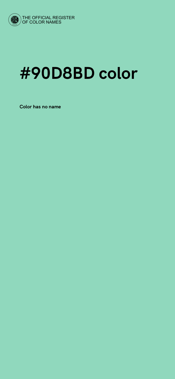 #90D8BD color image