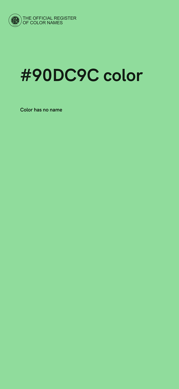 #90DC9C color image